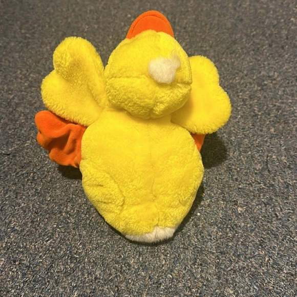 1994 Plush Creations Inc Duck Plush Yellow 9" Soft Puppet - Picture 3 of 5